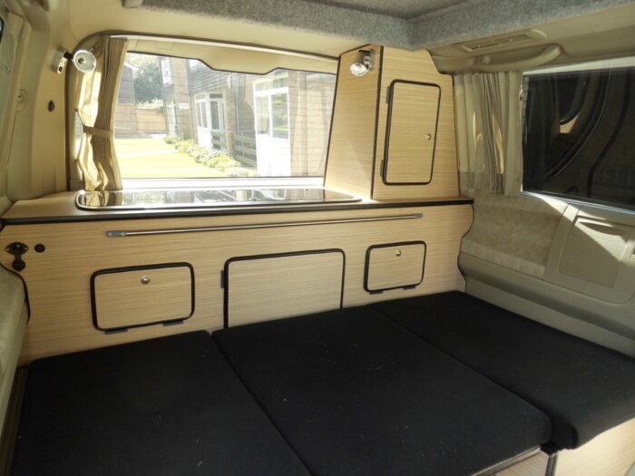 Nissan Elgrand 2 + 2 Berth Pop Top Campervan with Automatic gearbox and with the End Kitchen, 4 Seatbelts.  £19,999 - Image 13