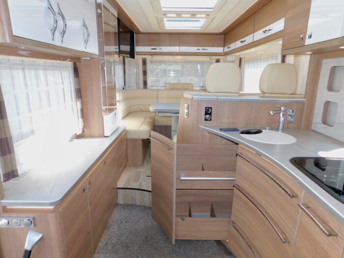Dethleffs Grand AlpaI 7820-2 Fiat 2.3 AUTOMATIC Super Luxury A Class. November 2018 68 Plate with Only 5,900 miles from New. 2 to 4 Berth with 4 x 3 point Seat Belts. £129,999 - Image 50
