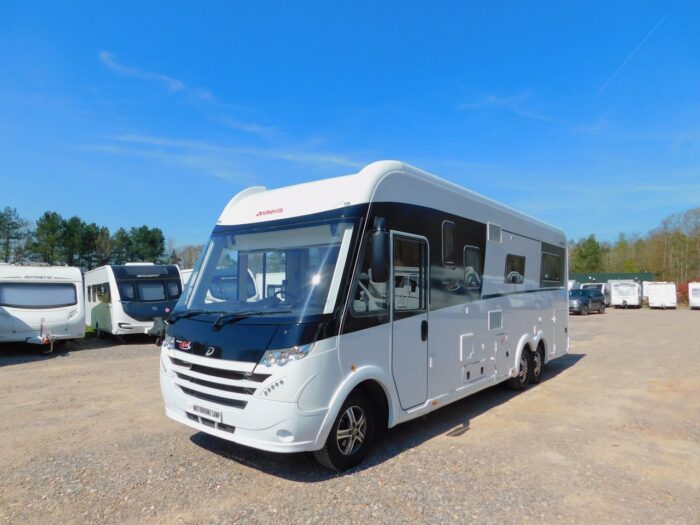 Dethleffs Grand AlpaI 7820-2 Fiat 2.3 AUTOMATIC Super Luxury A Class. November 2018 68 Plate with Only 5,900 miles from New. 2 to 4 Berth with 4 x 3 point Seat Belts. £129,999 - Image 43