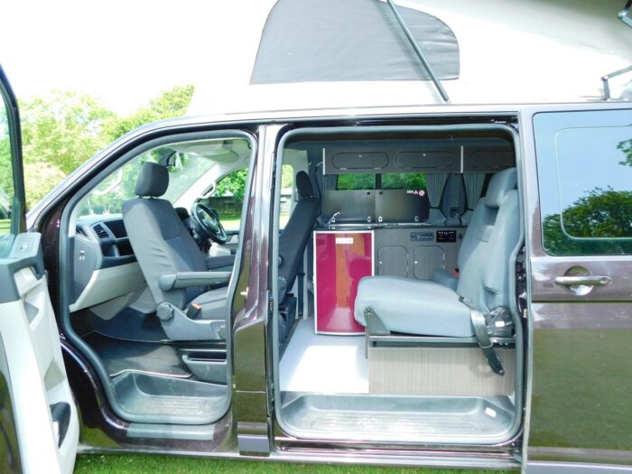 Autohaus Spartan SPECIALIST VW Highline 2.0 150 bhp 3 Berth Pop Top Campervan Designed to Carry your Bicycles INTERNALLY. On board TOILET. £43,999 - Image 4