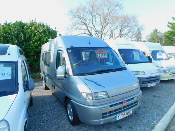 Timberland Freedom Fiat 2.8 Jtd Luxury 2 Berth Campervan with Low mileage £15,999