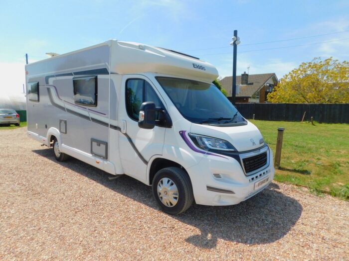 Elddis Sussex Fontwell Special Edition 196 Peugeot 2.0 Hdi with 6 Berth and 6 Seatbelts and Front and Rear Lounge and Dining Areas and with Only 16,800 miles from New in November 2016. £44,999