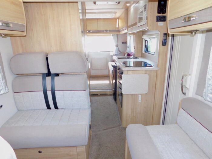 Elddis Sussex Fontwell Special Edition 196 Peugeot 2.0 Hdi with 6 Berth and 6 Seatbelts and Front and Rear Lounge and Dining Areas and with Only 16,800 miles from New in November 2016. £44,999 - Image 23