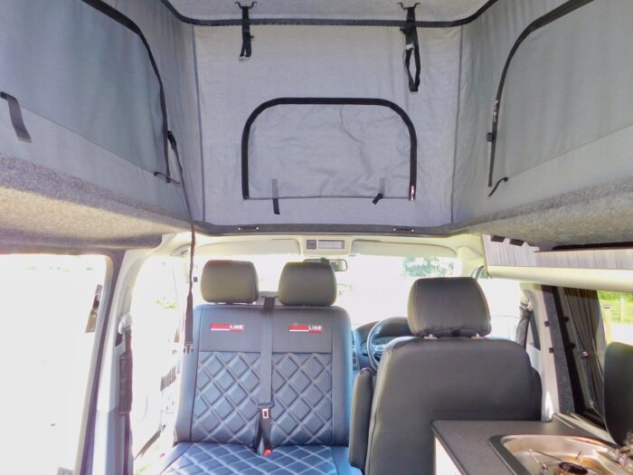VW 4 Berth POP TOP & Van 2.0 Tdi 102 bhp by ULTIMATE Campers with 5 Seatbelts. Only 72,950 miles and 2 previous owners from New. November 2015 65 plate. £34,999 - Image 17