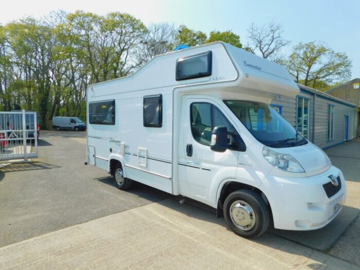2009 Elddis Sunseeker 150 Peugeot 2.2 HDI 4 Berth Motorhome with Only 21,900 Miles from New £25,999