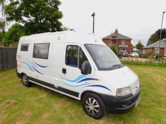 2003 WILDAX CONSTELLATION 2.2 HDI MANUAL Gearbox. 2 BERTH Campervan . 5.99m  £20,999