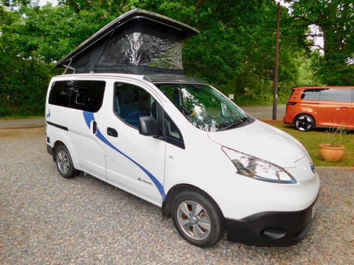 Sussex Campervans Nissan EV200 AUTOMATIC 2 to 3 Berth All Electric Campervan. 2021 with Only 5,632 miles and ONLY 4.4m Long. Superb to Drive. £47,999 - Image 24