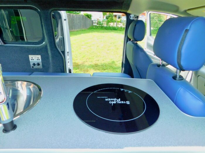 Sussex Campervans Nissan EV200 AUTOMATIC 2 to 3 Berth All Electric Campervan. 2021 with Only 5,632 miles and ONLY 4.4m Long. Superb to Drive. £47,999 - Image 13