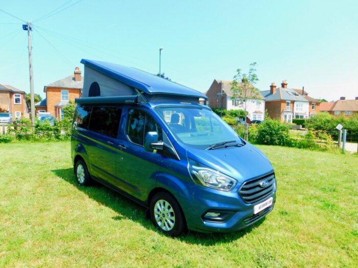 Westfalia Nugget 2020 70 plate Pop-Top Campervan Ford Transit, 2x Double Beds – 4x Berth & 5x Travelling Seats, 185 BHp Manual Gearbox – Super Specification With Full Service History! £44,999