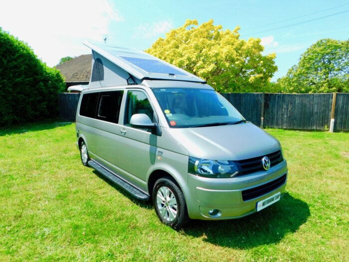 Hillside Leisure Cromford VW 2.0 Tdi 140 Bhp Highline with the Dsg AUTOMATIC Transmission. Award Winning Luxury Campervan with Rear Washroom with Flushing TOILET. 2014. £39,999