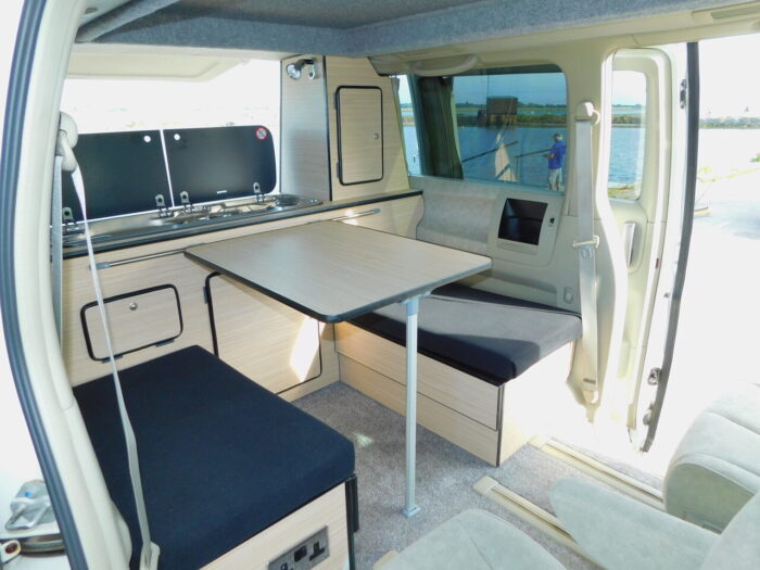 Nissan Elgrand 2 + 2 Berth Pop Top Campervan with Automatic gearbox and with the End Kitchen, 4 Seatbelts.  £19,999 - Image 8