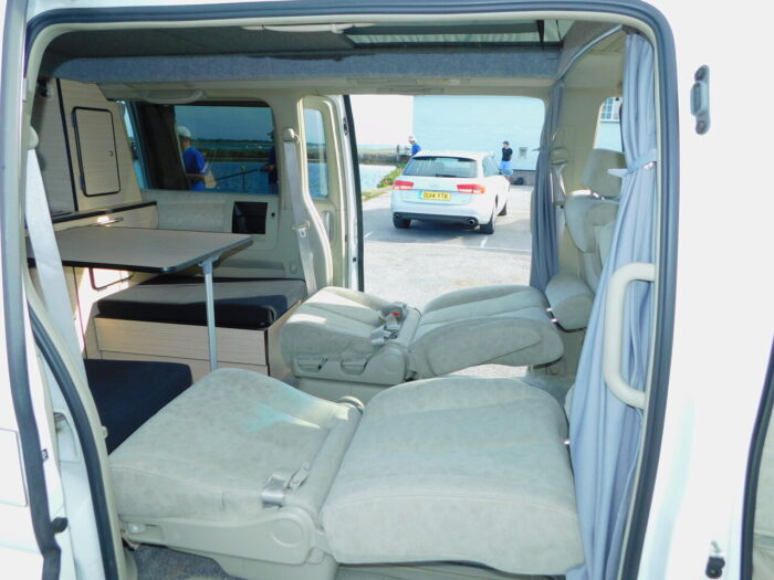 Nissan Elgrand 2 + 2 Berth Pop Top Campervan with Automatic gearbox and with the End Kitchen, 4 Seatbelts.  £19,999 - Image 4