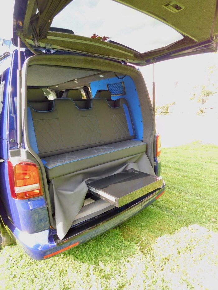 2006 VW T5 Transporter with a T6 front end conversion and rear tailgate. £18,999 - Image 2