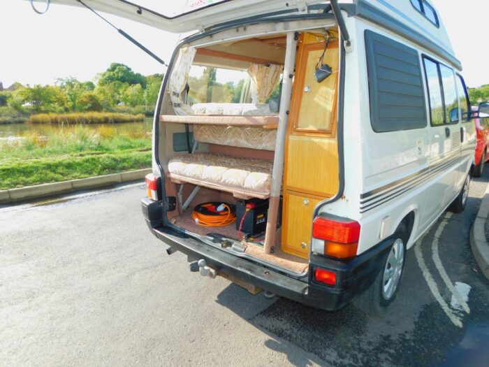 Auto-Sleeper Trident VW T4 2.4d 2 Plus 2 Berth Campervan 1994 with Low Mileage and Power Assisted Steering.  £10,999 Ideal Project - Image 15