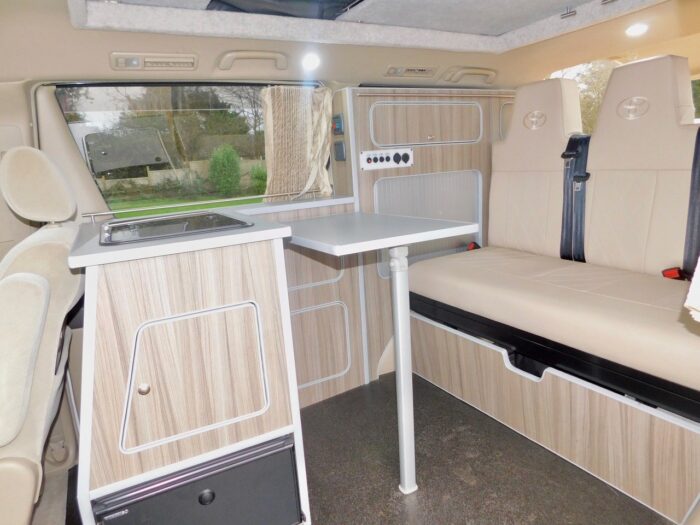 Toyota Alphard AUTOMATIC Petrol 2 Plus 2 Pop Top Campervan,  5 x 3 Point Seat Belts,  Extra Wide BED £22,999 - Image 5