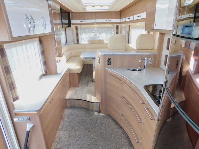 Dethleffs Grand AlpaI 7820-2 Fiat 2.3 AUTOMATIC Super Luxury A Class. November 2018 68 Plate with Only 5,900 miles from New. 2 to 4 Berth with 4 x 3 point Seat Belts. £129,999 - Image 29
