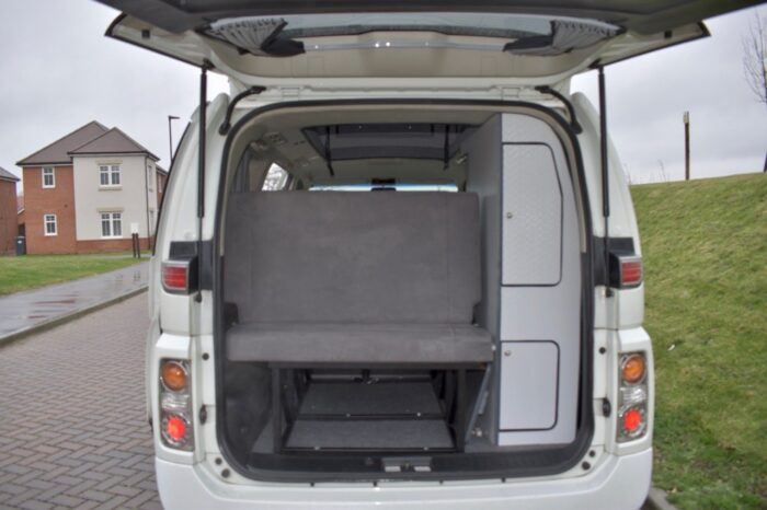 Nissan Elgrand 3.5 Petrol AUTOMATIC 2 Berth by Free Spirit Campervans. 2005 with Only 51,200 miles from New. 4 x 3 point Seat Belts. £22,999 - Image 28