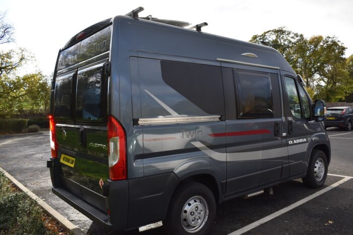Adria Twin 500 S Compact 2 Berth 2015 Rare Campervan that is Under 5 Metres Long with Flushing TOILET and Shower £43,999 - Image 30