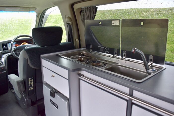 Nissan Elgrand 3.5 Petrol AUTOMATIC 2 Berth by Free Spirit Campervans. 2005 with Only 51,200 miles from New. 4 x 3 point Seat Belts. £22,999 - Image 22