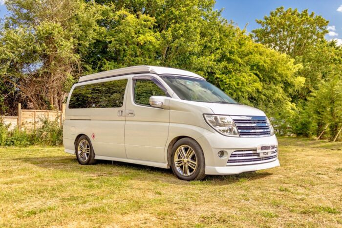 Nissan Elgrand 3.5 Petrol AUTOMATIC 2 Berth by Free Spirit Campervans. 2005 with Only 51,200 miles from New. 4 x 3 point Seat Belts. £22,999 - Image 10
