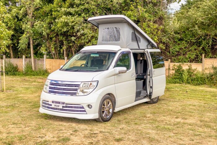 Nissan Elgrand 3.5 Petrol AUTOMATIC 2 Berth by Free Spirit Campervans. 2005 with Only 51,200 miles from New. 4 x 3 point Seat Belts. £22,999 - Image 8