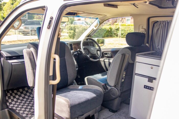 Nissan Elgrand 3.5 Petrol AUTOMATIC 2 Berth by Free Spirit Campervans. 2005 with Only 51,200 miles from New. 4 x 3 point Seat Belts. £22,999 - Image 4