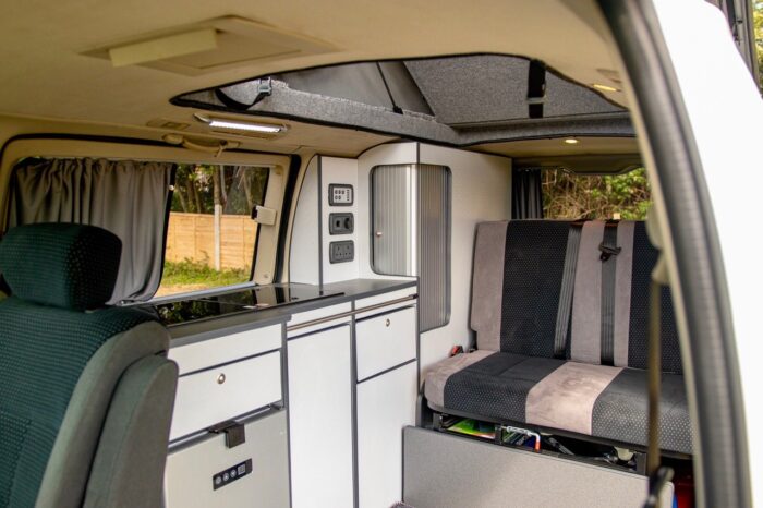 Nissan Elgrand 3.5 Petrol AUTOMATIC 2 Berth by Free Spirit Campervans. 2005 with Only 51,200 miles from New. 4 x 3 point Seat Belts. £22,999 - Image 3